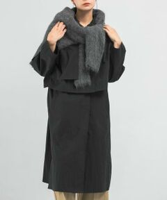 美品アーバンリサーチロッソ カシミヤ入りウールロングコート黒M日本製 ROSSOが誇る名品 “ウールカシミヤリバーコート”デザイナーが語る