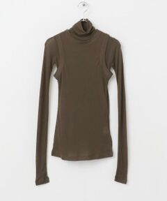 URBAN RESEARCH ROSSO / アーバンリサーチ ロッソ Tシャツ | le　WOOL LAYERD TURTLE-NECK TOP
