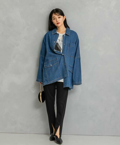 URBAN RESEARCH ROSSO / アーバンリサーチ ロッソ レギンス・スパッツ | YENN　FRONT SLIT LEGGINGS | 詳細4