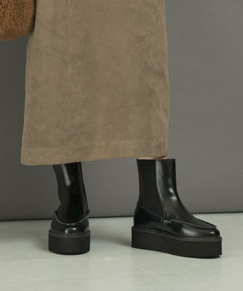 URBAN RESEARCH ROSSO/アーバンリサーチ ロッソ REMME サイドゴアブーツ ブラック 36 URBAN RESEARCH ROSSO/アーバンリサーチ ロッソ REMME サイドゴアブーツ ブラック 36