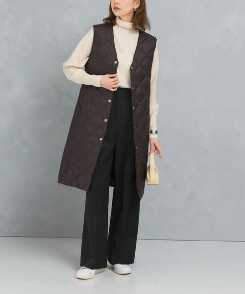 URBAN RESEARCH ROSSO / アーバンリサーチ ロッソ ダウンジャケット・ベスト | TAION　VNECK LONG DOWN GILET | 詳細3