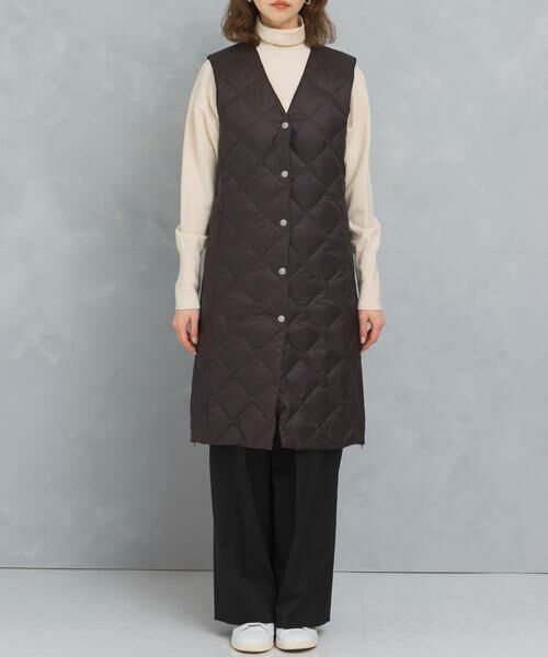 URBAN RESEARCH ROSSO / アーバンリサーチ ロッソ ダウンジャケット・ベスト | TAION　VNECK LONG DOWN GILET | 詳細4