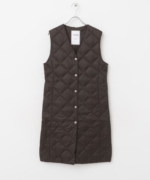URBAN RESEARCH ROSSO / アーバンリサーチ ロッソ ダウンジャケット・ベスト | TAION　VNECK LONG DOWN GILET | 詳細7
