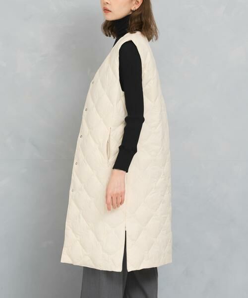 URBAN RESEARCH ROSSO / アーバンリサーチ ロッソ ダウンジャケット・ベスト | TAION　VNECK LONG DOWN GILET | 詳細9