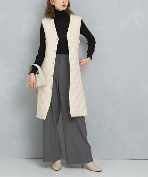 URBAN RESEARCH ROSSO / アーバンリサーチ ロッソ ダウンジャケット・ベスト | TAION　VNECK LONG DOWN GILET | 詳細10