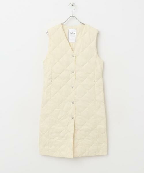 URBAN RESEARCH ROSSO / アーバンリサーチ ロッソ ダウンジャケット・ベスト | TAION　VNECK LONG DOWN GILET | 詳細11