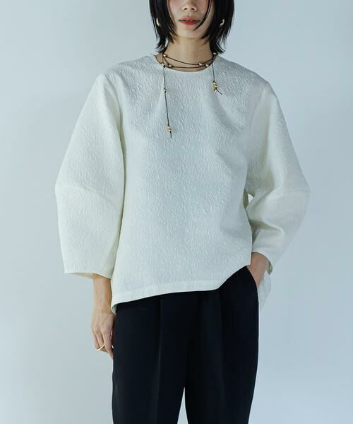 URBAN RESEARCH ROSSO/アーバンリサーチ ロッソ CHIGNON ジャガードTBL アイボリー FREE URBAN RESEARCH ROSSO/アーバンリサーチ ロッソ CHIGNON ジャガードTBL アイボリー FREE