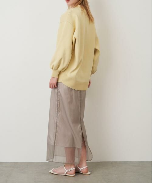 URBAN RESEARCH ROSSO / アーバンリサーチ ロッソ ニット・セーター | ELENDEEK FORM SLEEVE OVER KNIT | 詳細4