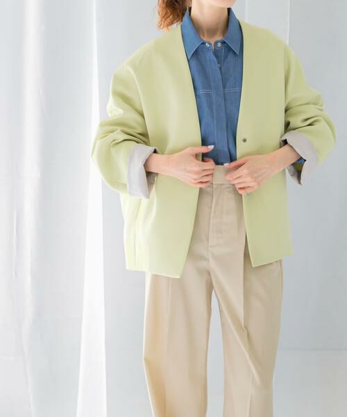 URBAN RESEARCH ROSSO / アーバンリサーチ ロッソ その他アウター | 『一部別注カラー』ELENDEEK FORM SHORT COAT | 詳細6