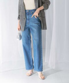アーバンリサーチロッソ　デニムガウチョパンツ ROSSO アーバンリサーチ ブルーデニム ガウチョパンツ 36 S