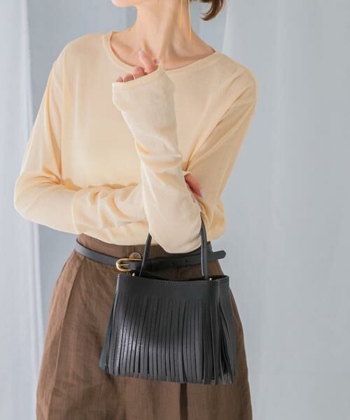 URBAN RESEARCH ROSSO / アーバンリサーチ ロッソ ハンドバッグ | AULENTTI　フリンジBAG | 詳細8