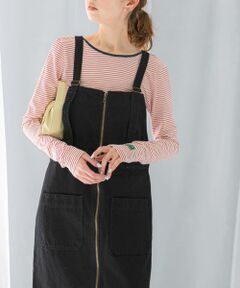 URBAN RESEARCH ROSSO / アーバンリサーチ ロッソ Tシャツ | GREEN BUTTER　Two-way Stripe Patch T-shirts