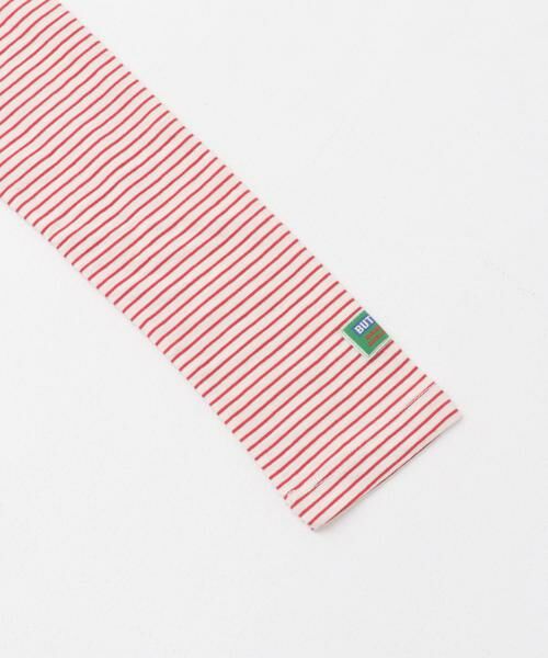 URBAN RESEARCH ROSSO / アーバンリサーチ ロッソ Tシャツ | GREEN BUTTER　Two-way Stripe Patch T-shirts | 詳細4