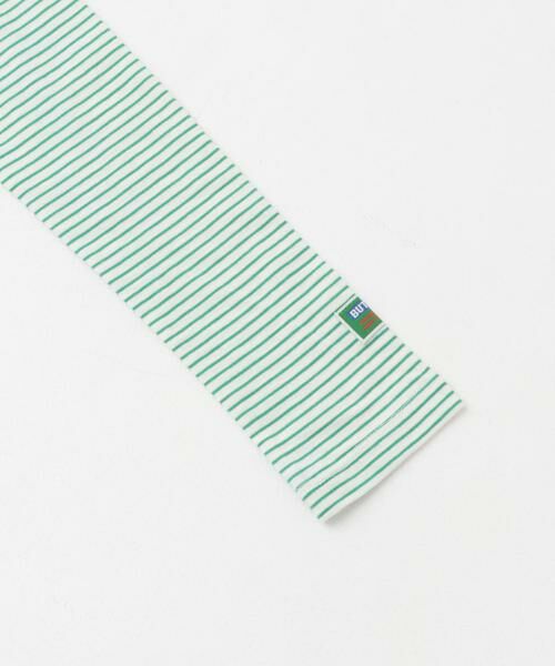 URBAN RESEARCH ROSSO / アーバンリサーチ ロッソ Tシャツ | GREEN BUTTER　Two-way Stripe Patch T-shirts | 詳細11