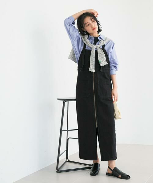URBAN RESEARCH ROSSO / アーバンリサーチ ロッソ ワンピース | 『別注』Lee×ROSSO ILINE SALOPETTE SKIRT | 詳細11