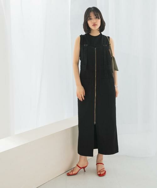 URBAN RESEARCH ROSSO / アーバンリサーチ ロッソ ワンピース | 『別注』Lee×ROSSO ILINE SALOPETTE SKIRT | 詳細6