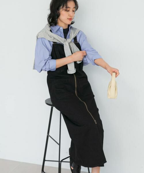 URBAN RESEARCH ROSSO / アーバンリサーチ ロッソ ワンピース | 『別注』Lee×ROSSO ILINE SALOPETTE SKIRT | 詳細8