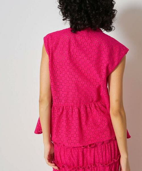 URBAN RESEARCH ROSSO / アーバンリサーチ ロッソ シャツ・ブラウス | Mewl　アイレットレースブラウス | 詳細2