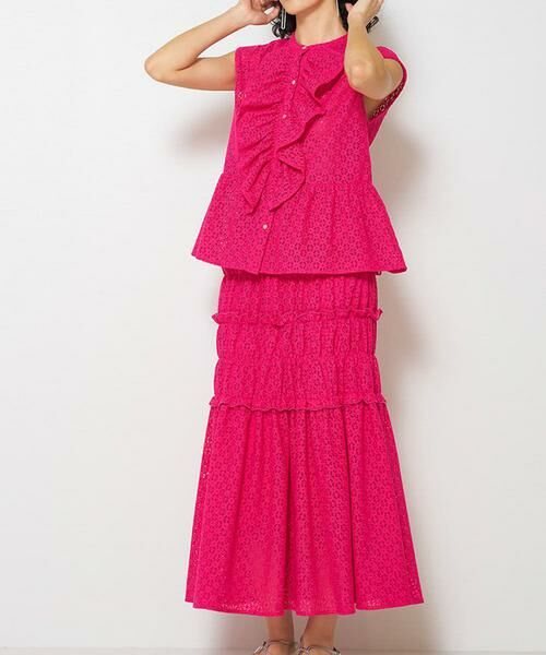 URBAN RESEARCH ROSSO / アーバンリサーチ ロッソ シャツ・ブラウス | Mewl　アイレットレースブラウス | 詳細3