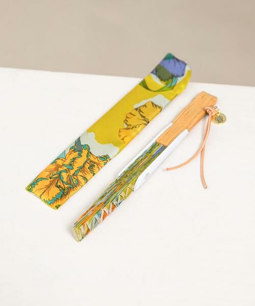 URBAN RESEARCH ROSSO / アーバンリサーチ ロッソ その他小物 | manipuri　扇子コラージュブルーム | 詳細1