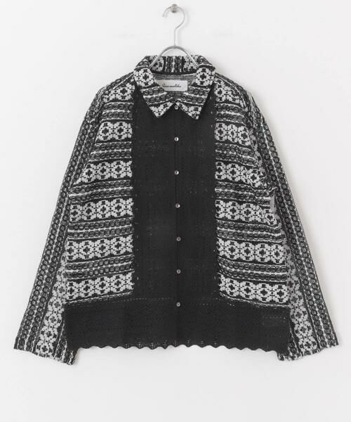 URBAN RESEARCH ROSSO / アーバンリサーチ ロッソ その他トップス | sara mallika　COTTON BORDER LACE TOP | 詳細10