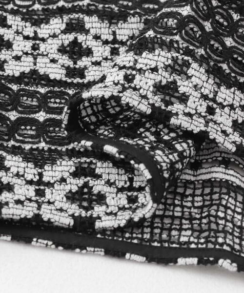 URBAN RESEARCH ROSSO / アーバンリサーチ ロッソ シャツ・ブラウス | sara mallika　COTTON BORDER GATHER LACE TOP | 詳細9