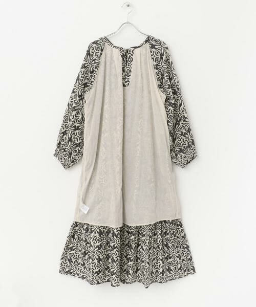 URBAN RESEARCH ROSSO / アーバンリサーチ ロッソ ワンピース | sara mallika　COTTON LUREX RIPPLE PRINT DRESS | 詳細17