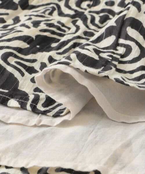 URBAN RESEARCH ROSSO / アーバンリサーチ ロッソ ワンピース | sara mallika　COTTON LUREX RIPPLE PRINT DRESS | 詳細18