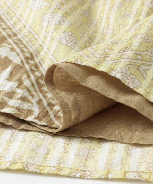 URBAN RESEARCH ROSSO / アーバンリサーチ ロッソ ワンピース | sara mallika　COTTON LUREX SCARF PRINT DRESS | 詳細12