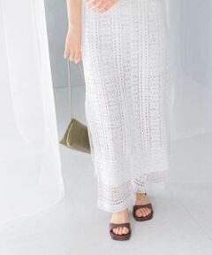 URBAN RESEARCH ROSSO / アーバンリサーチ ロッソ その他パンツ | sara mallika　COTTON BORDER LACE PANTS