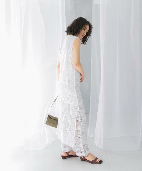 URBAN RESEARCH ROSSO / アーバンリサーチ ロッソ その他パンツ | sara mallika　COTTON BORDER LACE PANTS | 詳細2
