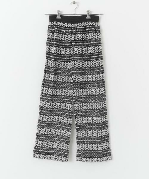 URBAN RESEARCH ROSSO / アーバンリサーチ ロッソ その他パンツ | sara mallika　COTTON BORDER LACE PANTS | 詳細16