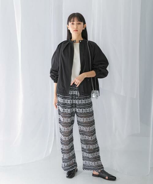 URBAN RESEARCH ROSSO / アーバンリサーチ ロッソ その他パンツ | sara mallika　COTTON BORDER LACE PANTS | 詳細11