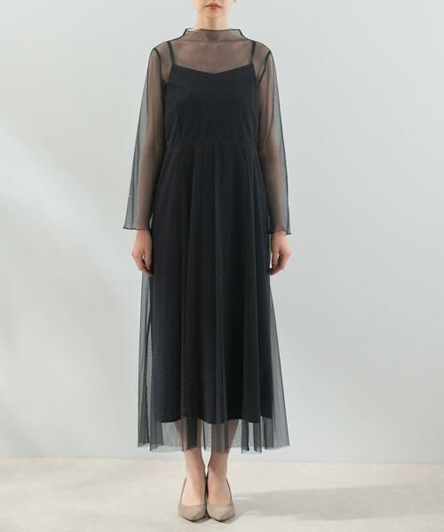 URBAN RESEARCH ROSSO / アーバンリサーチ ロッソ ドレス | kaene　ラメチュールメロウワンピース | 詳細3