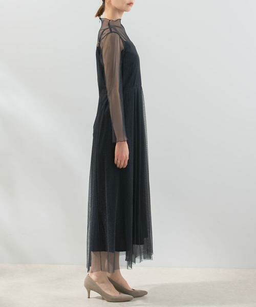 URBAN RESEARCH ROSSO / アーバンリサーチ ロッソ ドレス | kaene　ラメチュールメロウワンピース | 詳細4