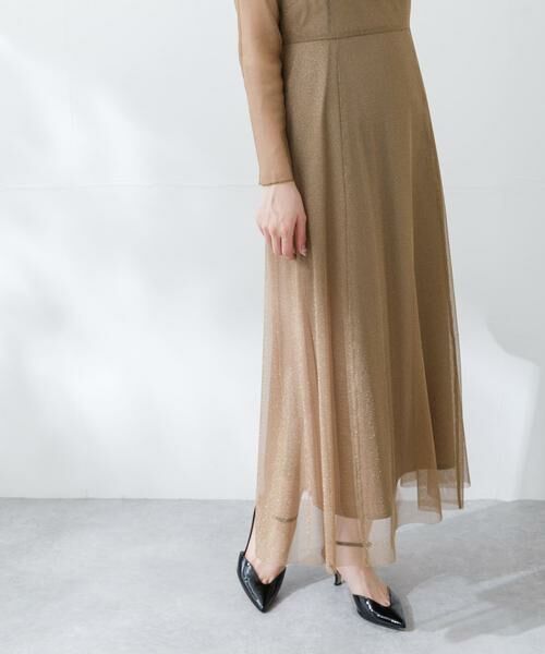 URBAN RESEARCH ROSSO / アーバンリサーチ ロッソ ドレス | kaene　ラメチュールメロウワンピース | 詳細11