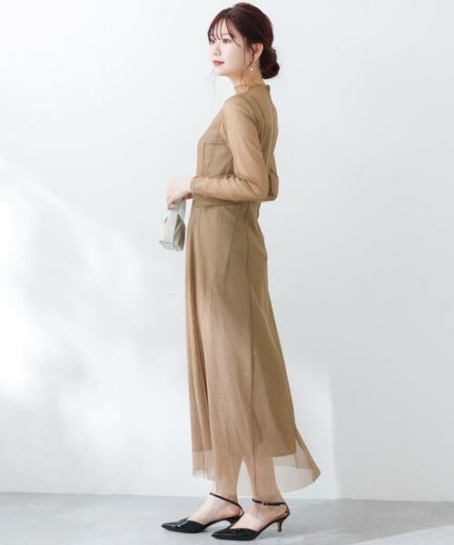 URBAN RESEARCH ROSSO / アーバンリサーチ ロッソ ドレス | kaene　ラメチュールメロウワンピース | 詳細14