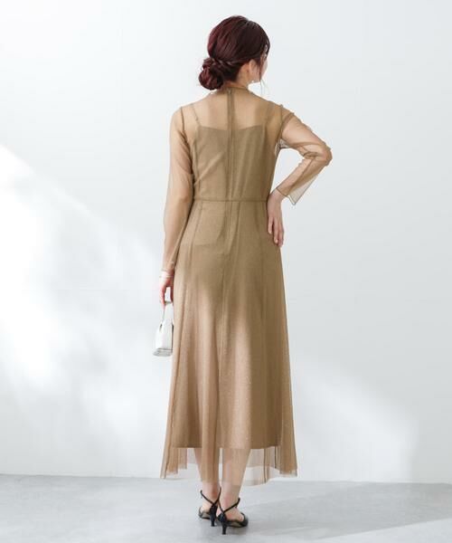 URBAN RESEARCH ROSSO / アーバンリサーチ ロッソ ドレス | kaene　ラメチュールメロウワンピース | 詳細15