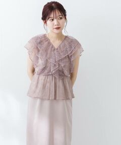 URBAN RESEARCH ROSSO / アーバンリサーチ ロッソ ドレス | kaene　レースフリルドッキングドレス