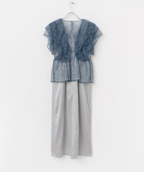 URBAN RESEARCH ROSSO / アーバンリサーチ ロッソ ドレス | kaene　レースフリルドッキングドレス | 詳細2