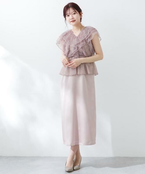 URBAN RESEARCH ROSSO / アーバンリサーチ ロッソ ドレス | kaene　レースフリルドッキングドレス | 詳細11