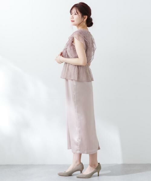URBAN RESEARCH ROSSO / アーバンリサーチ ロッソ ドレス | kaene　レースフリルドッキングドレス | 詳細12