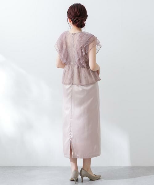 URBAN RESEARCH ROSSO / アーバンリサーチ ロッソ ドレス | kaene　レースフリルドッキングドレス | 詳細13