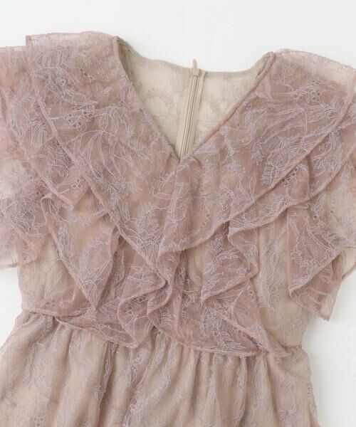 URBAN RESEARCH ROSSO / アーバンリサーチ ロッソ ドレス | kaene　レースフリルドッキングドレス | 詳細15