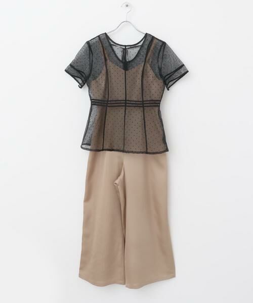 URBAN RESEARCH ROSSO / アーバンリサーチ ロッソ セットアップ | kaene　ドットパイピングオールインワン | 詳細17