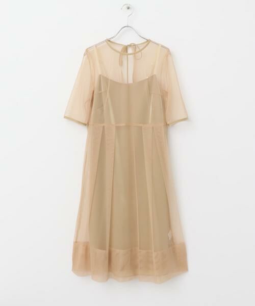 URBAN RESEARCH ROSSO / アーバンリサーチ ロッソ ドレス | kaene　シャンブレーキャミドッキングドレス(sh) | 詳細10