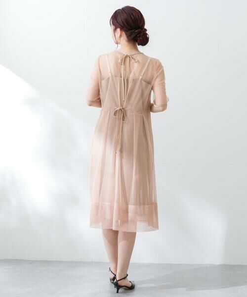 URBAN RESEARCH ROSSO / アーバンリサーチ ロッソ ドレス | kaene　シャンブレーキャミドッキングドレス(sh) | 詳細2