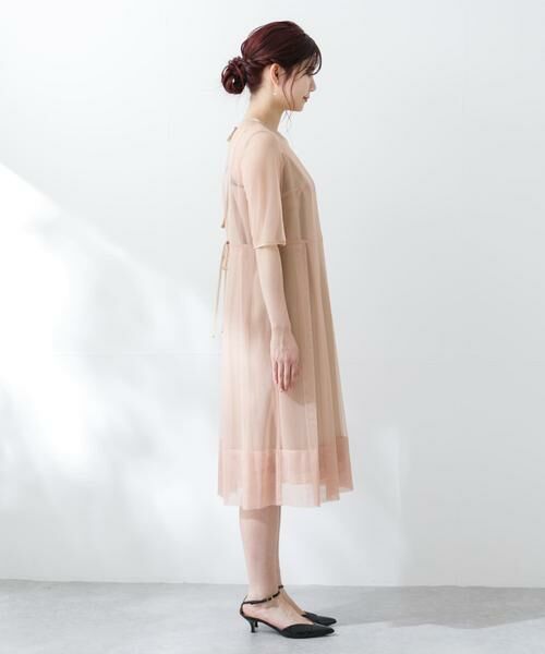 URBAN RESEARCH ROSSO / アーバンリサーチ ロッソ ドレス | kaene　シャンブレーキャミドッキングドレス(sh) | 詳細8