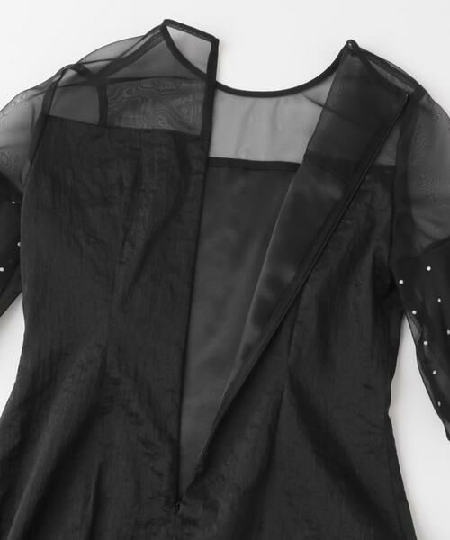 URBAN RESEARCH ROSSO / アーバンリサーチ ロッソ ドレス | kaene　デザインオーガンミックスドレス | 詳細5