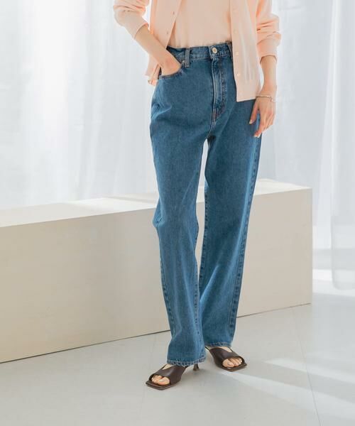 URBAN RESEARCH ROSSO/アーバンリサーチ ロッソ NEEDBY heritage LEAH PANTS ブルー 26 URBAN RESEARCH ROSSO/アーバンリサーチ ロッソ NEEDBY heritage LEAH PANTS ブルー 26